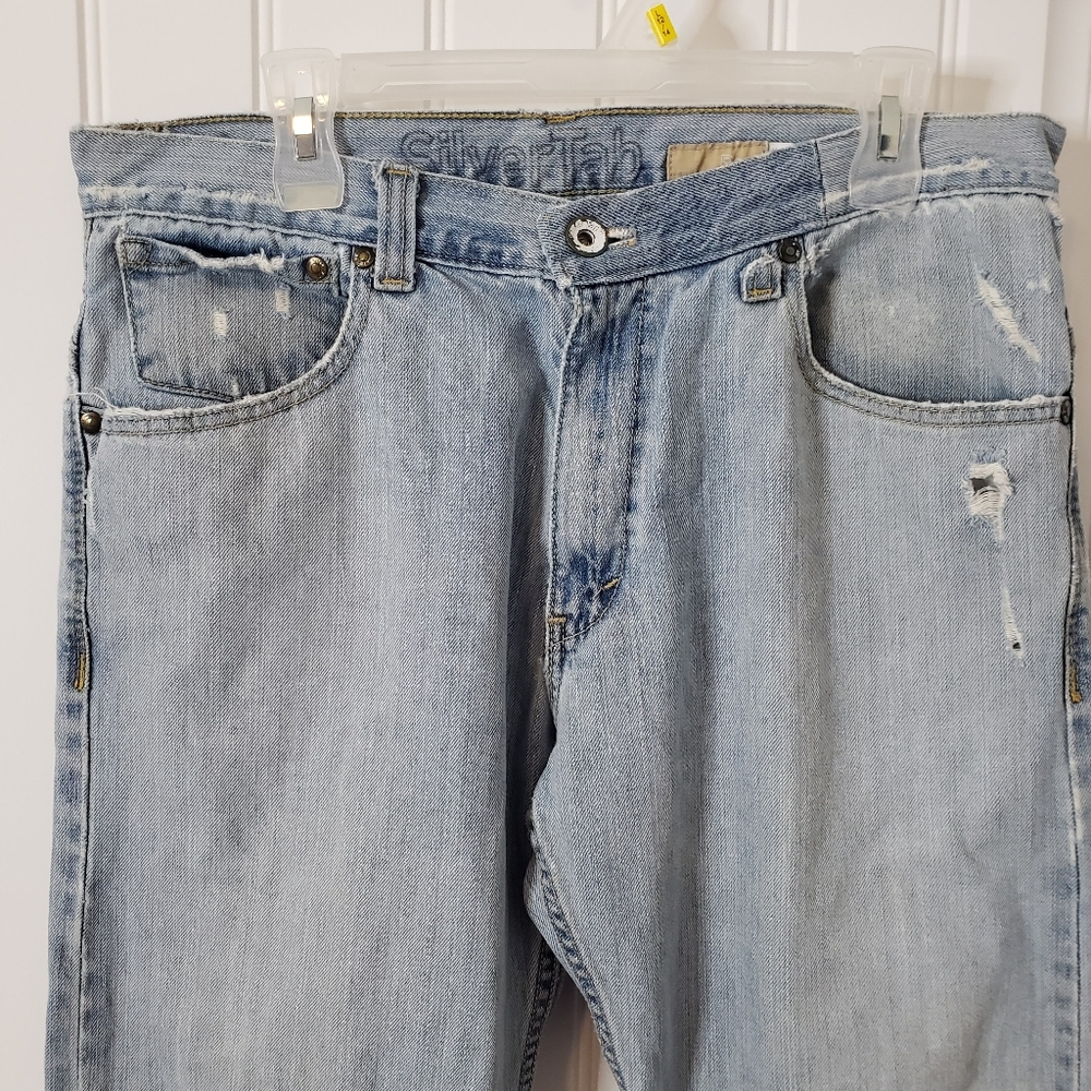 Levi's‎ SilverTab Vintage 90s Bootcut Men's Jeans Denim Relaxed Size 34 Blue - Picture 6 of 11